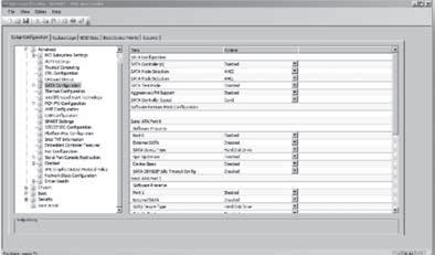 BIOS setup utility interface displaying system configuration options, originally developed under MSC, now maintained by TRIA Technologies
