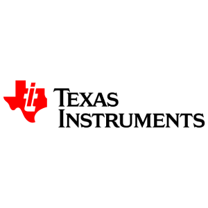 Texas Instruments logo on white background