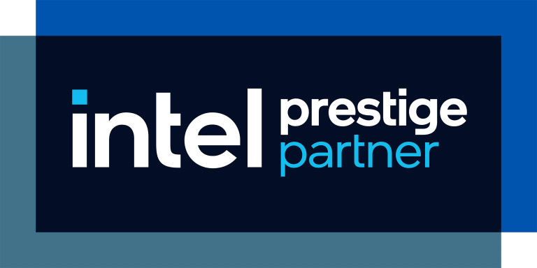 Intel Prestige Partner Badge Horizontal