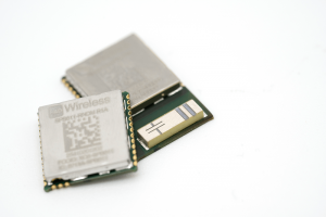 SPB611 Wi-Fi 6 and Bluetooth embedded wireless module shown in dual view